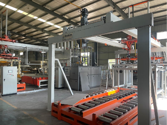 خرید 3kw Melamine Press Machine خط فشار چرخه کوتاه برای لامینات 1800 تن online manufacture