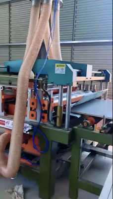 کیفیت  Four Sides Edge Trimming Saw Short Cycle Hot Press Machine 4X8 4X9 4X10 کارخانه